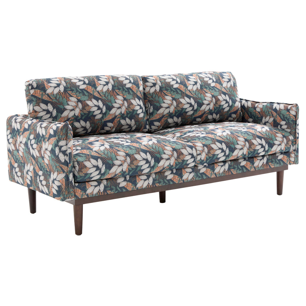 2 Seater Loveseat Sofa With Spacious Seating Area by Unique Piece Furniture