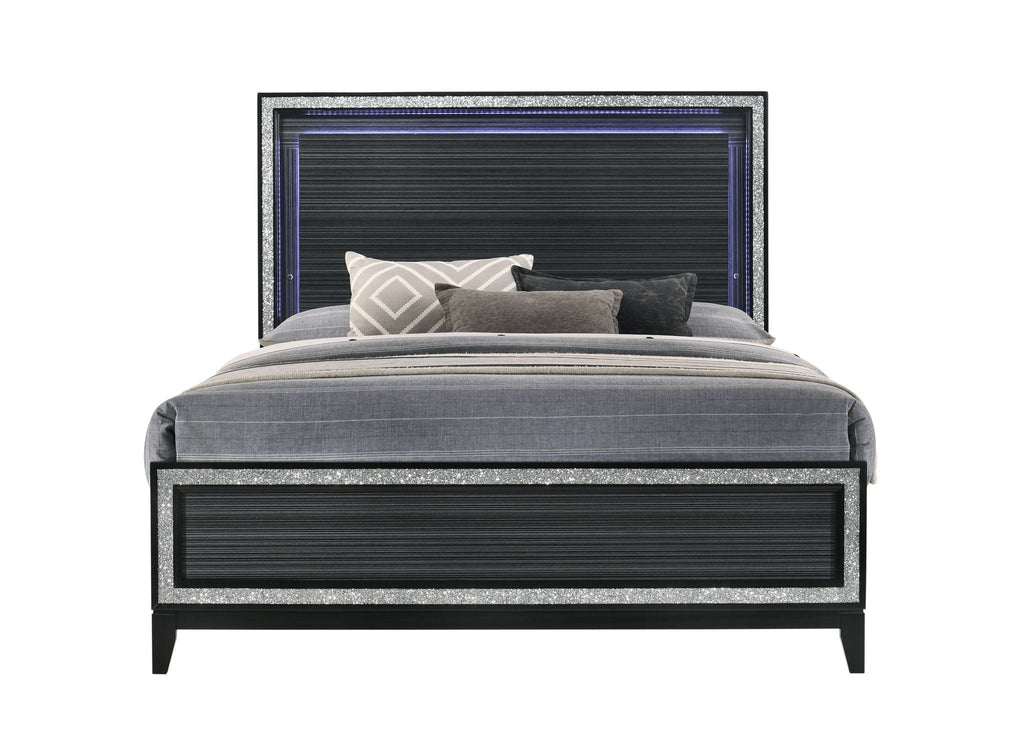 Haiden - Bed With LED by Unique Piece Furniture