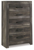 Wynnlow - Five Drawer Chest - Gray by Unique Piece Furniture