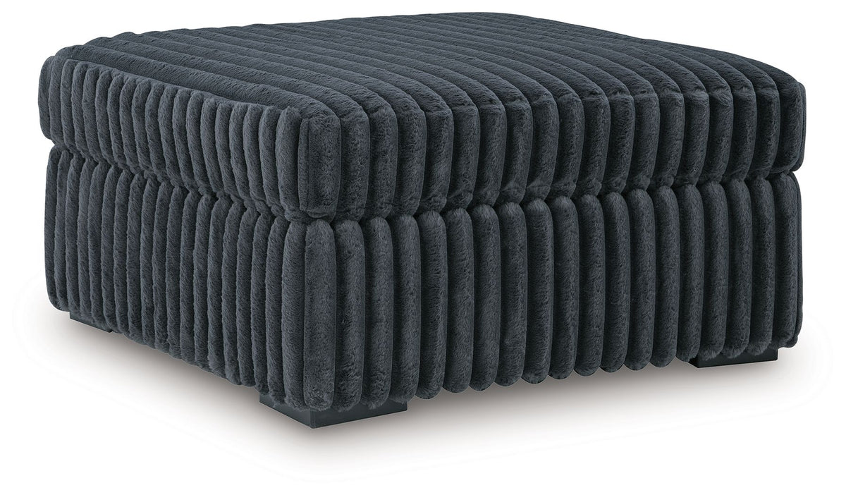 Midnight-Madness - Oversized Accent Ottoman by Unique Piece Furniture