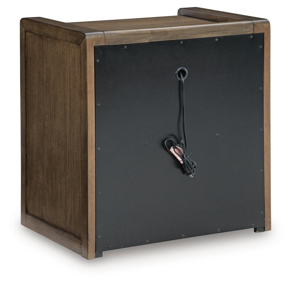 Marxmore - Three Drawer Night Stand - Brown by Unique Piece Furniture