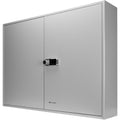 400 Keys Adjustable Key Lock Box With Digital Lock - Gray by Unique Piece Furniture