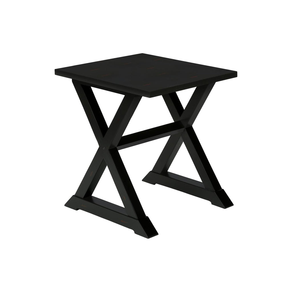 Compact Accent End Table, Square, Transitional by Unique Piece Furniture