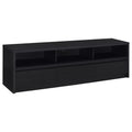 Rutland 78-inch 3-drawer TV Stand Media Console Black by Unique Piece Furniture