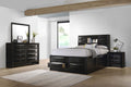 Briana 4-piece Queen Bedroom Set Black by Unique Piece Furniture