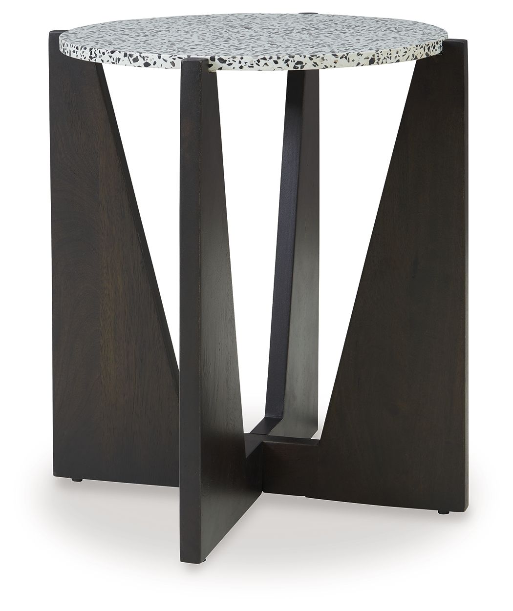 Tellrich - Accent Table - Black / White by Unique Piece Furniture