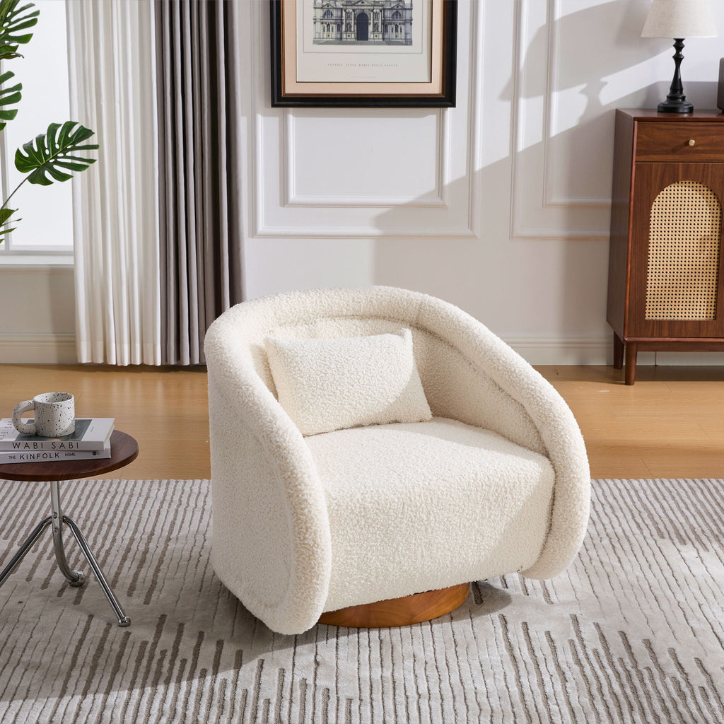 Swivel Accent Chair With 360 Degree Rotating by Unique Piece Furniture