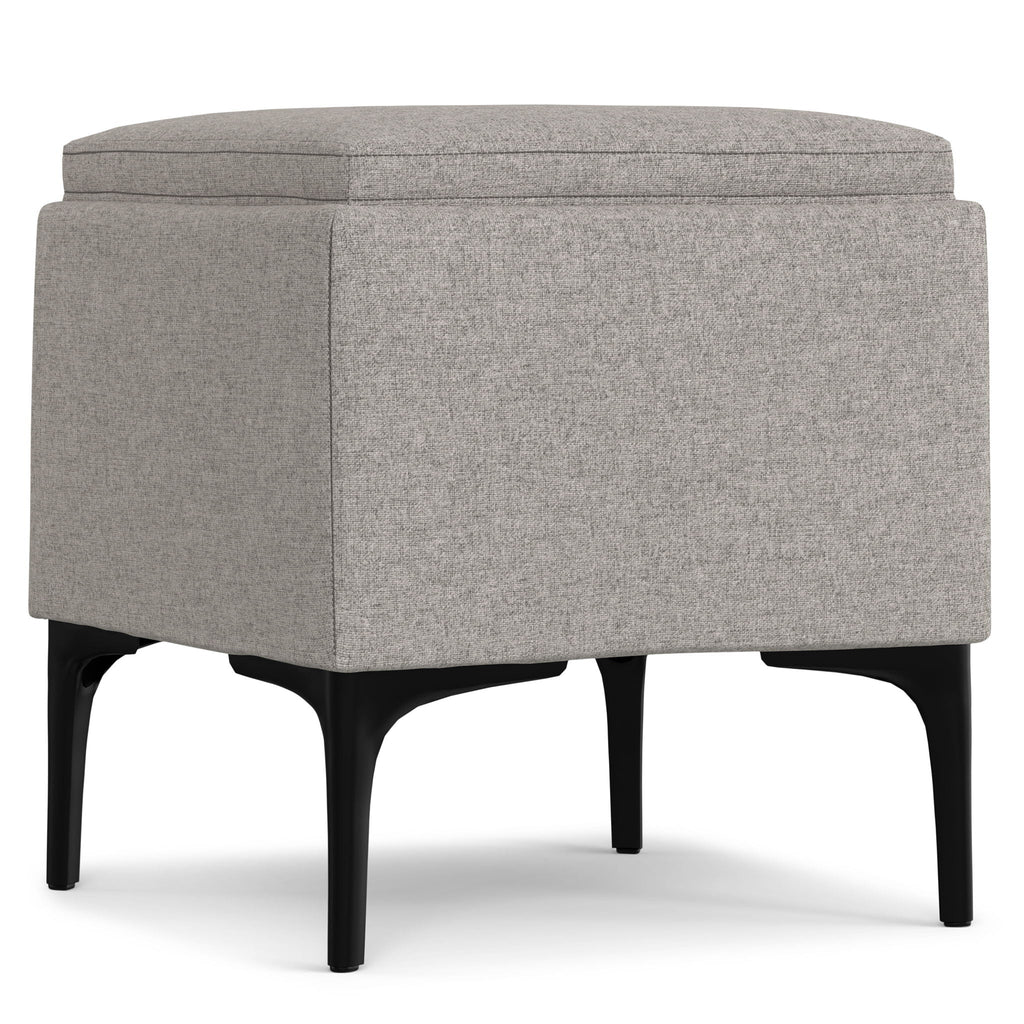 Natasha - Multifunctional Storage Ottoman With Tray by Unique Piece Furniture
