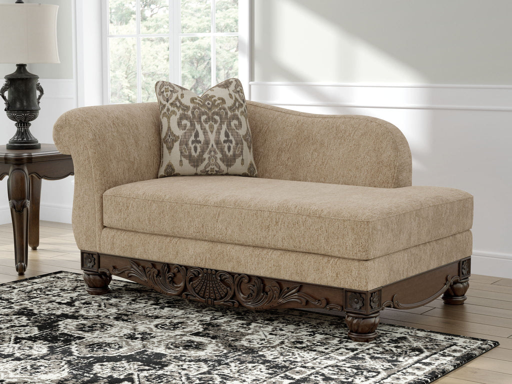 Chelsworth - RAF Corner Chaise - Golden by Unique Piece Furniture