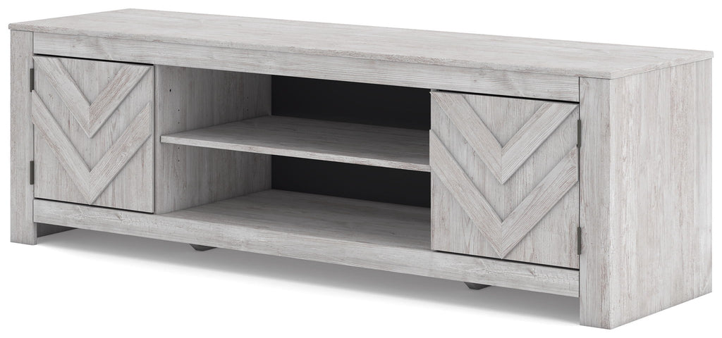 Cayboni - LG TV Stand With Fireplace Option by Unique Piece Furniture