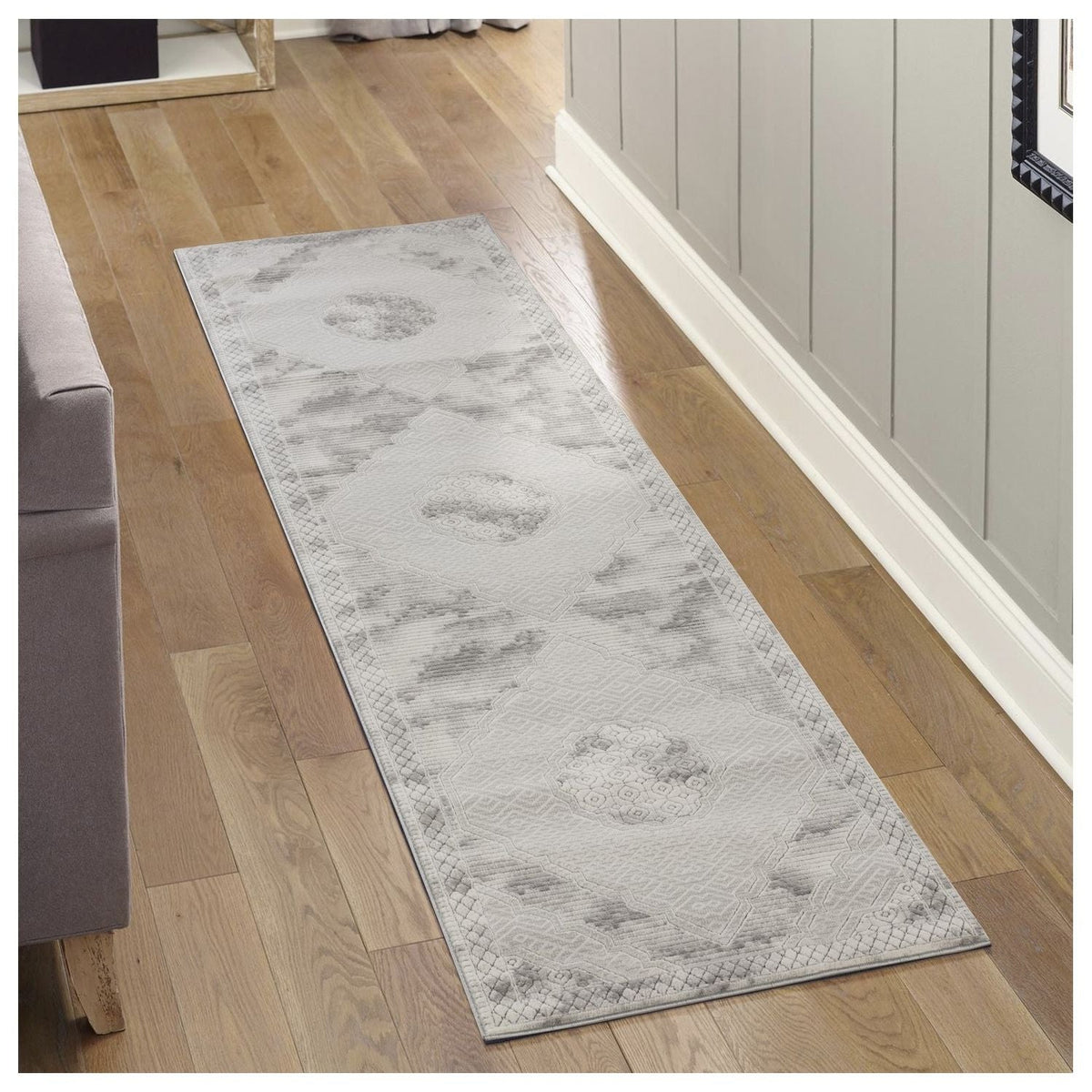 Geometrix - Medallion Rug With Geometric 3D Effect by Unique Piece Furniture