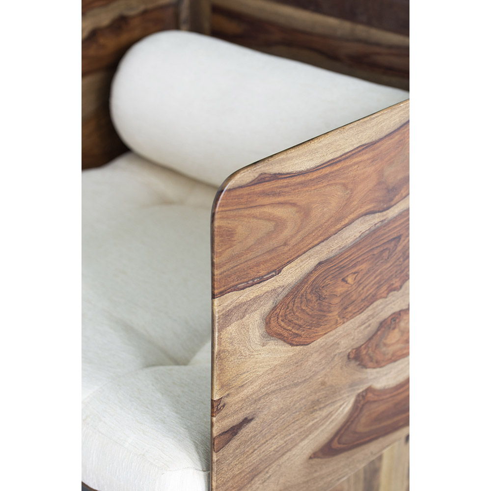 Wooden Sofa - Brown by Unique Piece Furniture