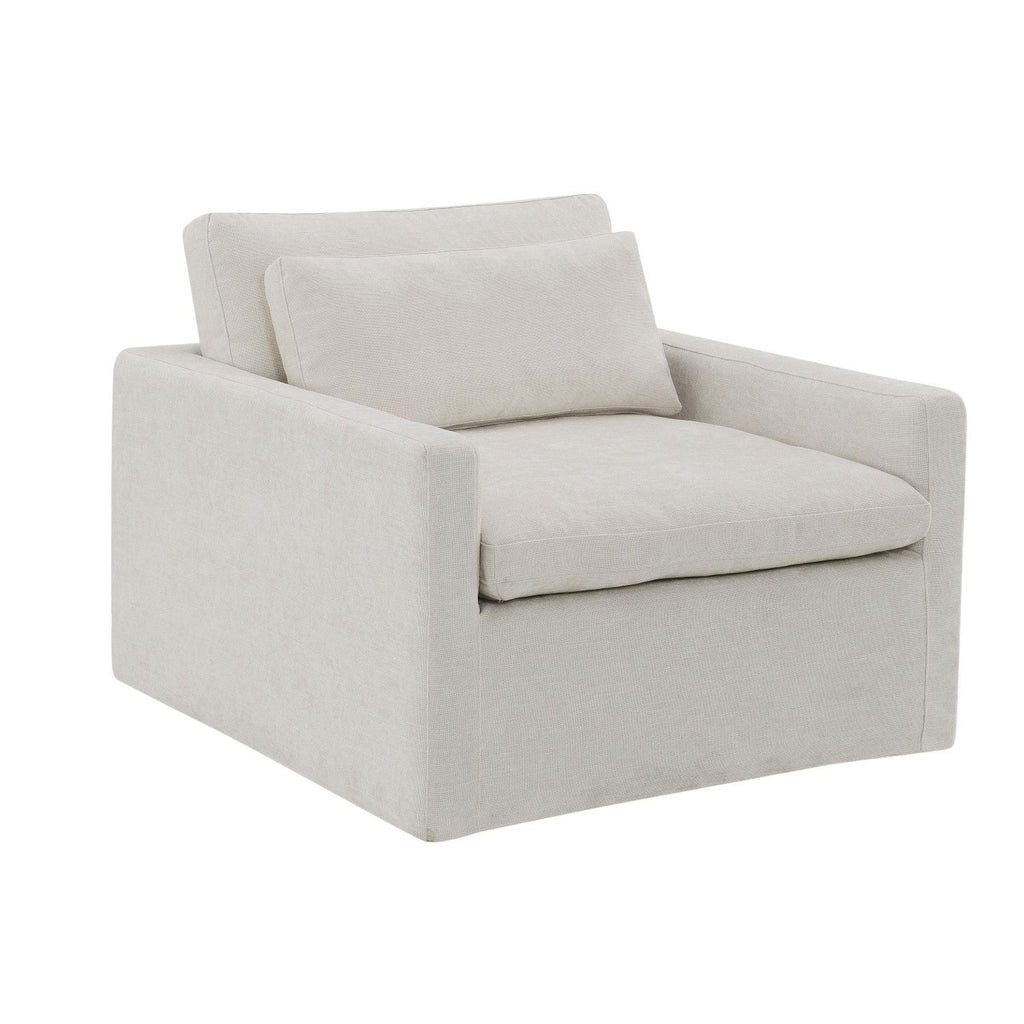 Naveen - Swivel Chair With 1 Toss Pillow by Unique Piece Furniture