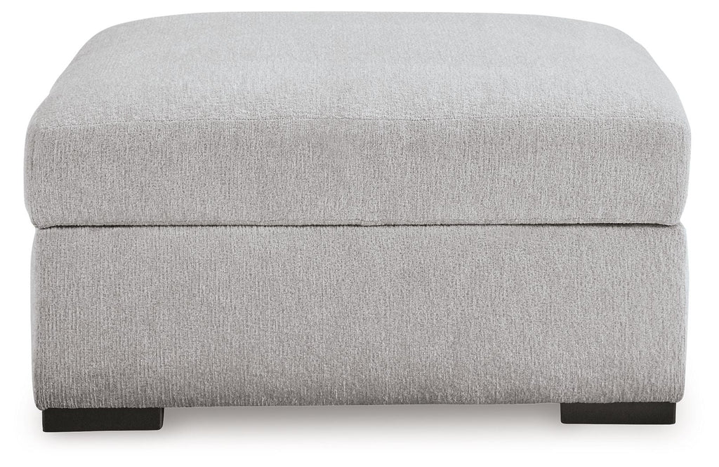 Gabyleigh - Ottoman With Storage - Nickel by Unique Piece Furniture