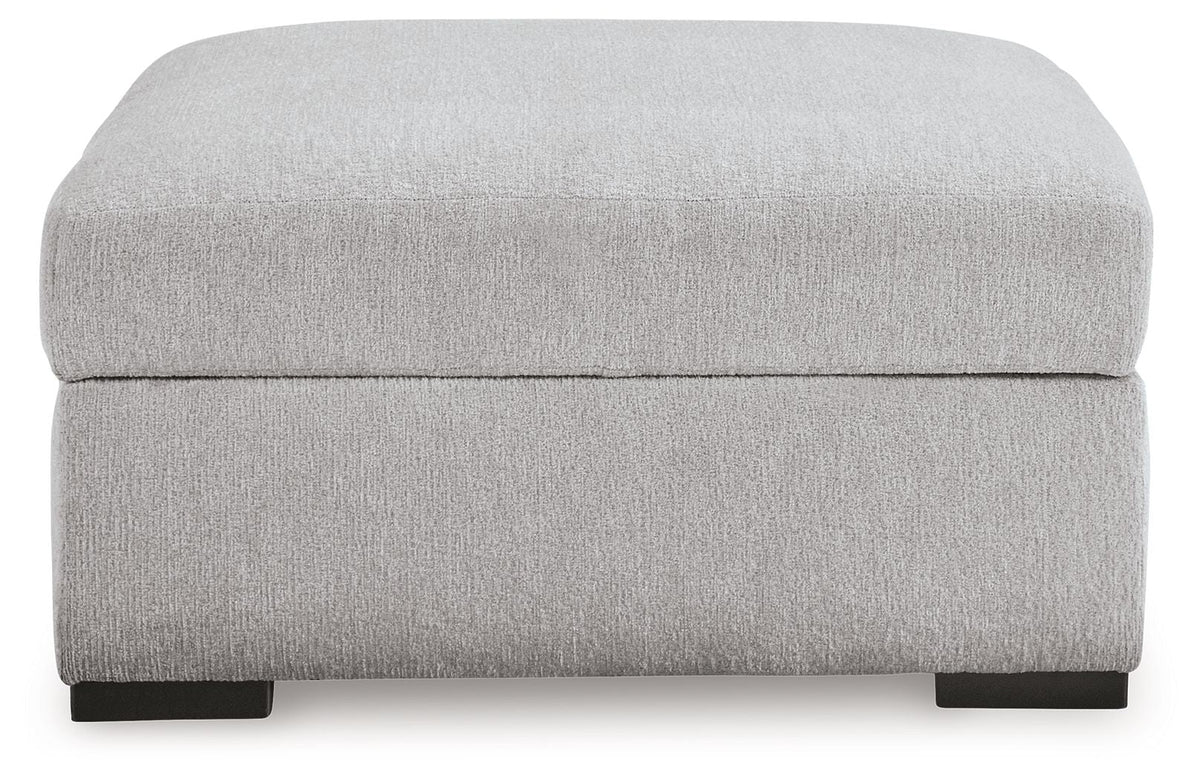 Gabyleigh - Ottoman With Storage - Nickel by Unique Piece Furniture