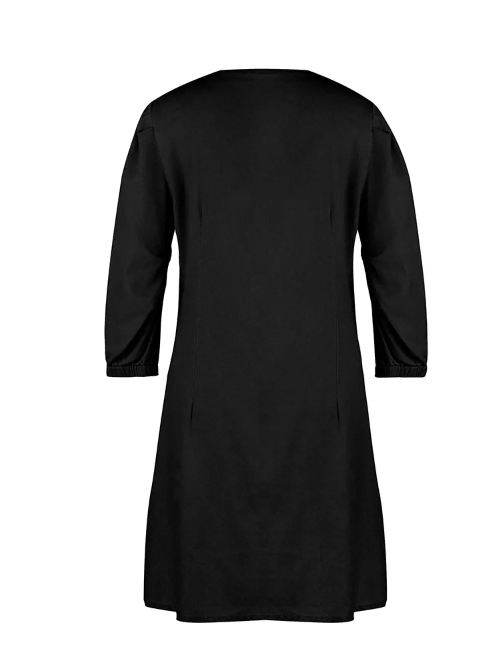 Full Size V-Neck Half Sleeve Dress by Wild and Free Boutique