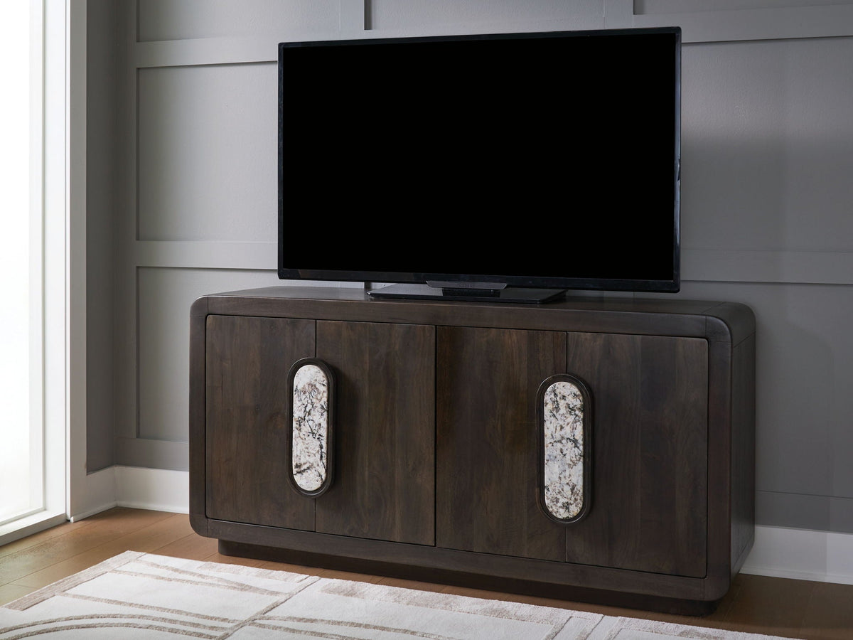 Elliston - Accent Cabinet - Espresso Brown by Unique Piece Furniture
