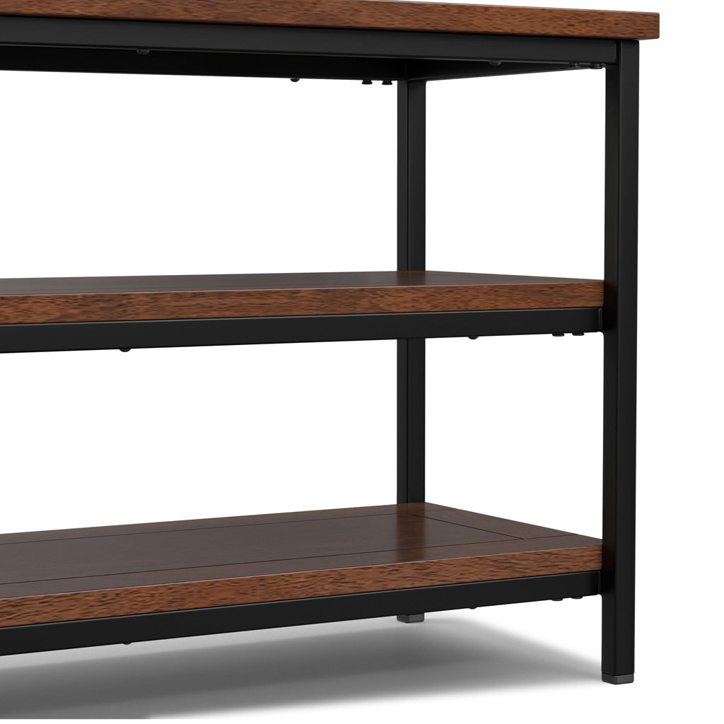 Skyler - TV Media Stand - Dark Cognac Brown by Unique Piece Furniture