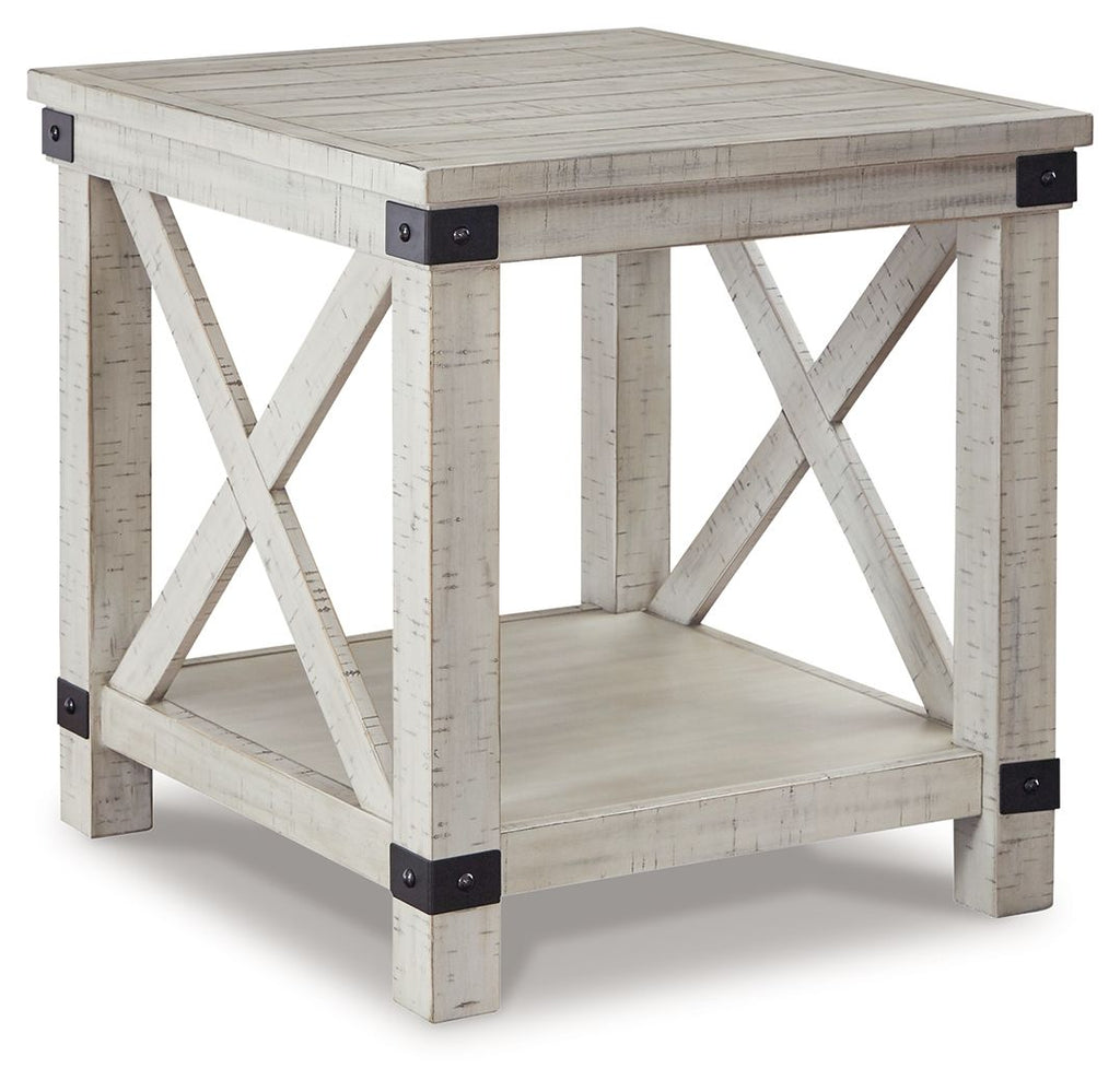 Carynhurst - Rectangular End Table - Whitewash by Unique Piece Furniture