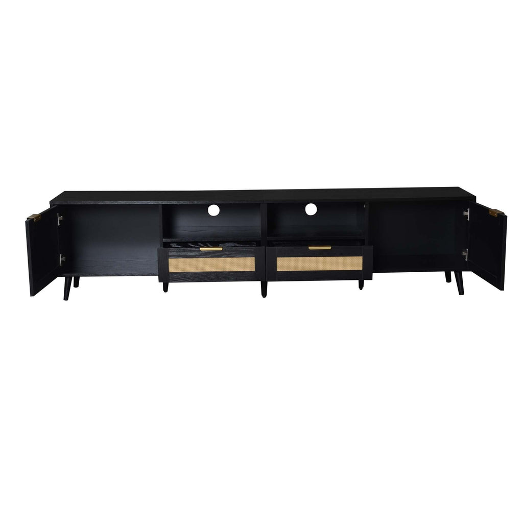 TV Stand, Media Console With Cable Management by Unique Piece Furniture
