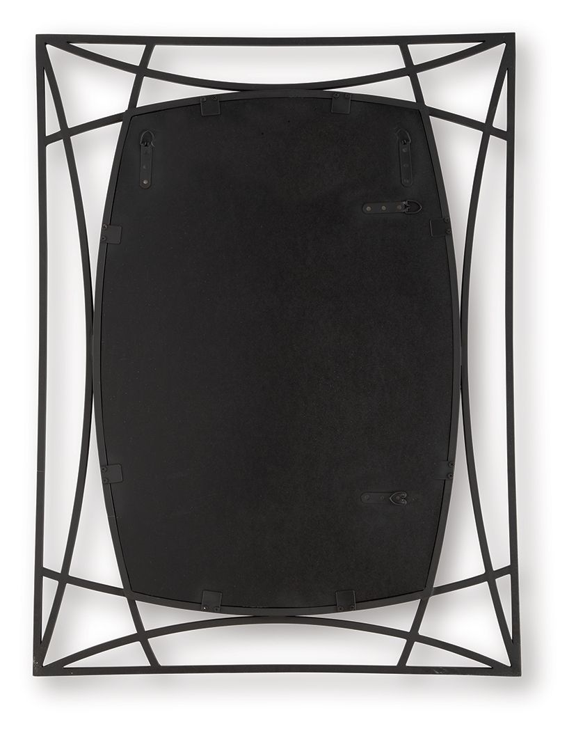 Freenville - Accent Mirror - Black by Unique Piece Furniture