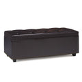 Hamilton - Upholstered Lift Top Rectangular Storage Ottoman by Unique Piece Furniture