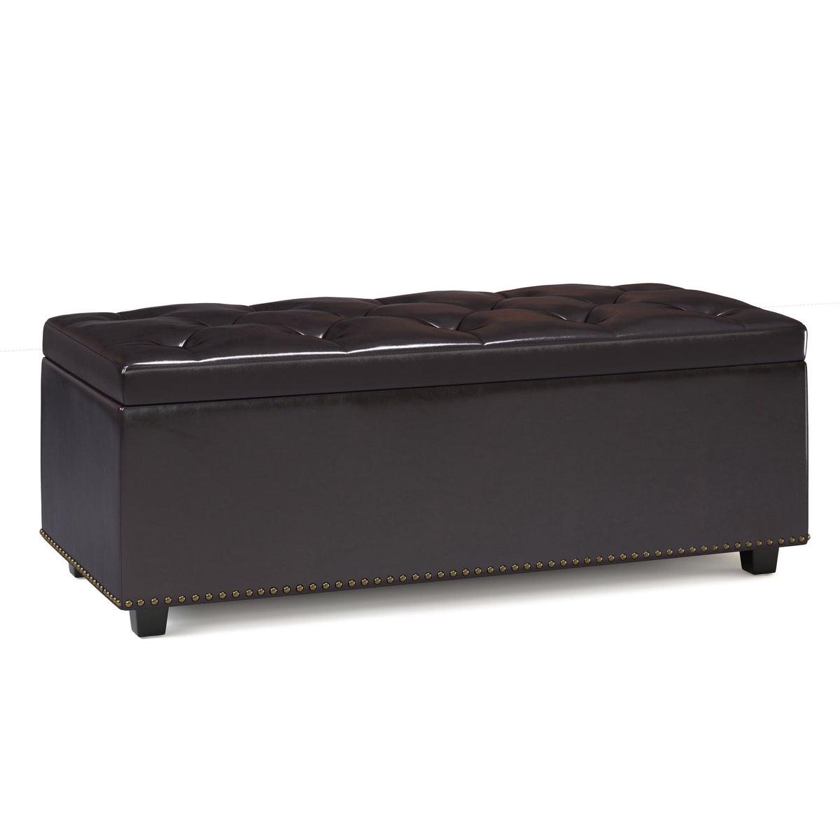 Hamilton - Upholstered Lift Top Rectangular Storage Ottoman by Unique Piece Furniture