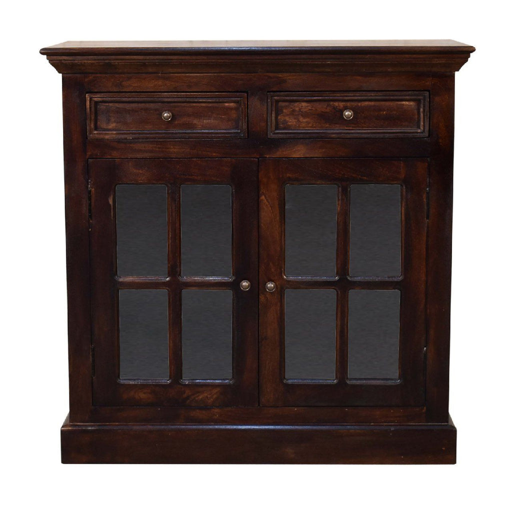 Cabinet With Glazed Doors by Unique Piece Furniture