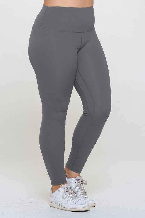 Yelete Full Size Fleece Lined High Waisted Leggings by Wild and Free Boutique
