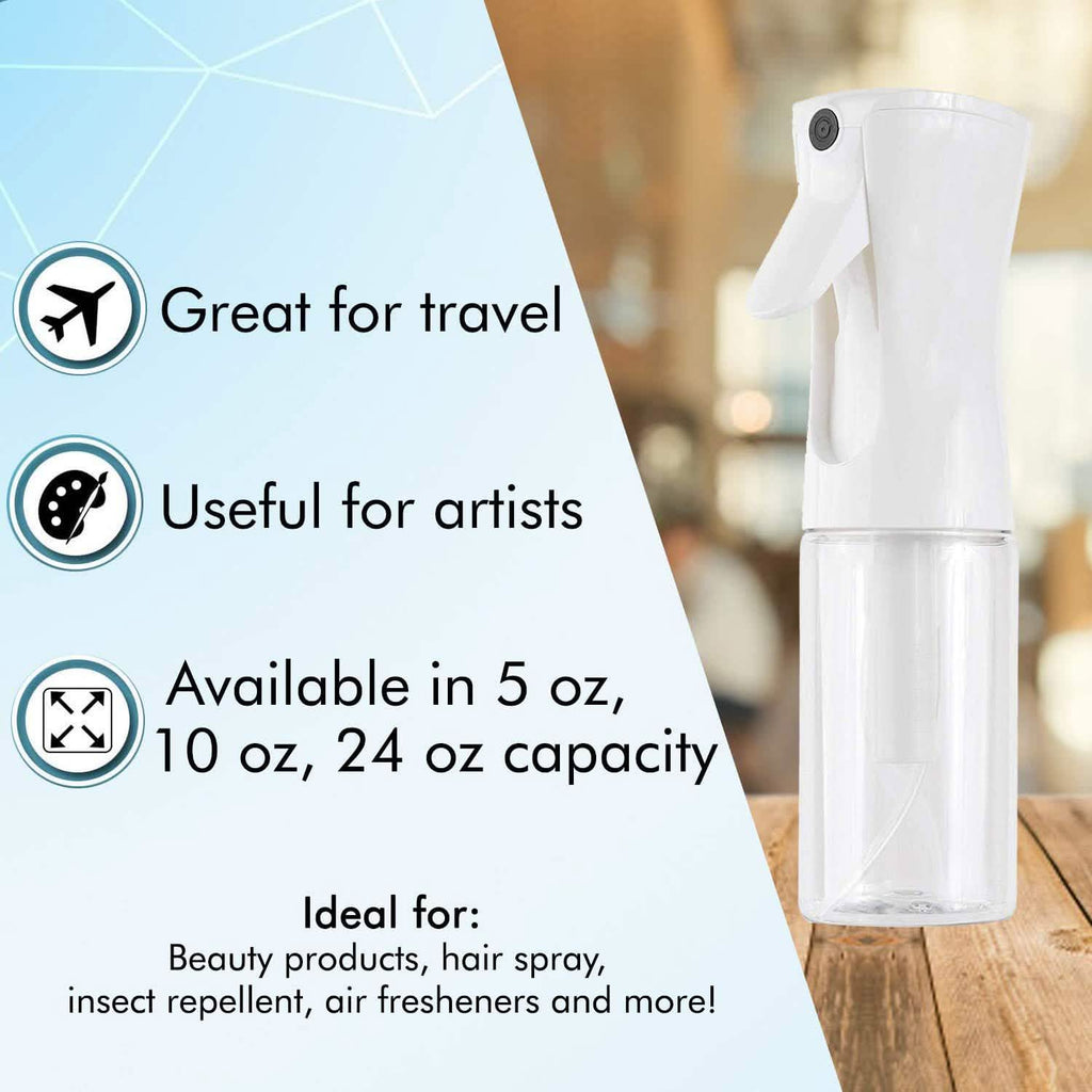 Beautify Beauties Hair Spray Bottle – Ultra Fine Continuous Water Mister by DailySale