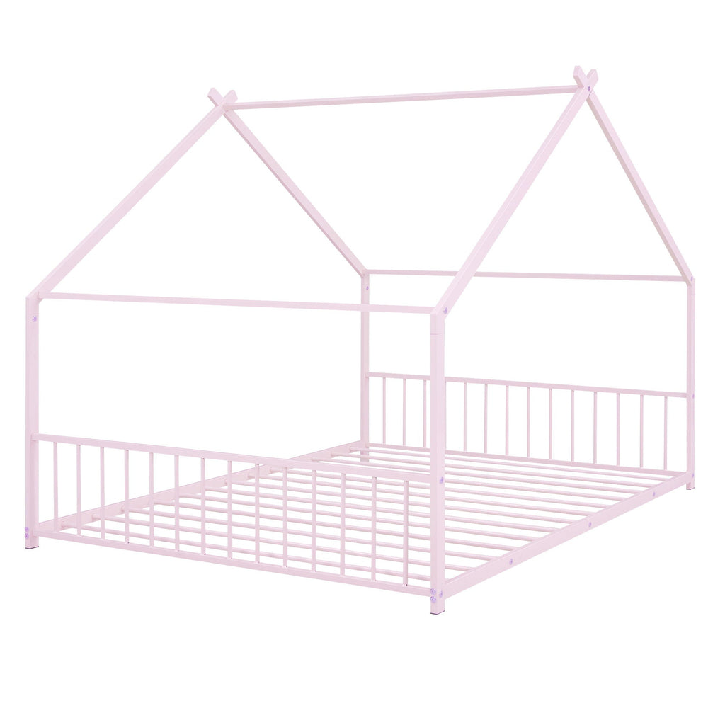 Metal House Bed by Unique Piece Furniture