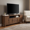 Redmond - TV Media Stand - Rustic Natural Aged Brown by Unique Piece Furniture