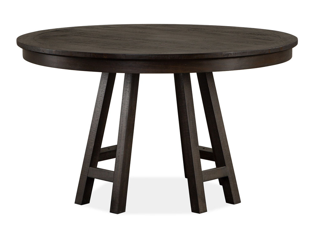 Westley Falls - Round Dining Table - Graphite by Unique Piece Furniture