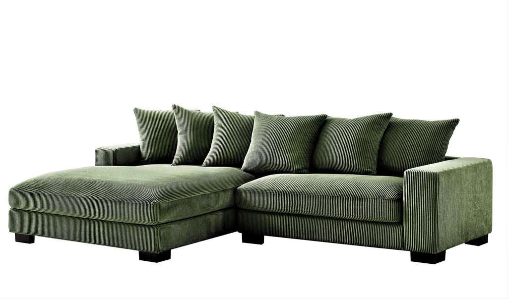 Luxe - Oversized 2 Piece Sectional Couches For Living Room, L Shaped Sofa With Chaise by Unique Piece Furniture