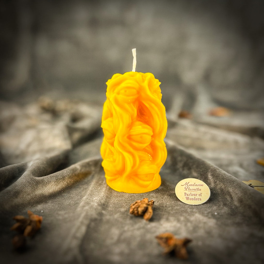 Evil Eye Protection Candle Spell Kit - Ward Off Negativity & Defend Your Energy by Parlour of Wonders