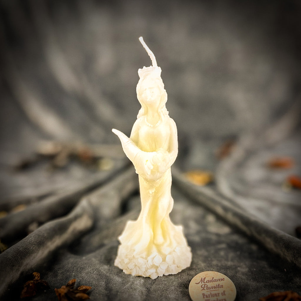 Fortuna Goddess of Luck Candle Spell Kit - Fortune & Prosperity Magic by Parlour of Wonders
