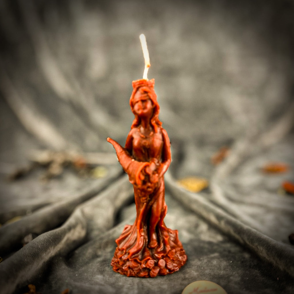 Fortuna Goddess of Luck Candle Spell Kit - Fortune & Prosperity Magic by Parlour of Wonders