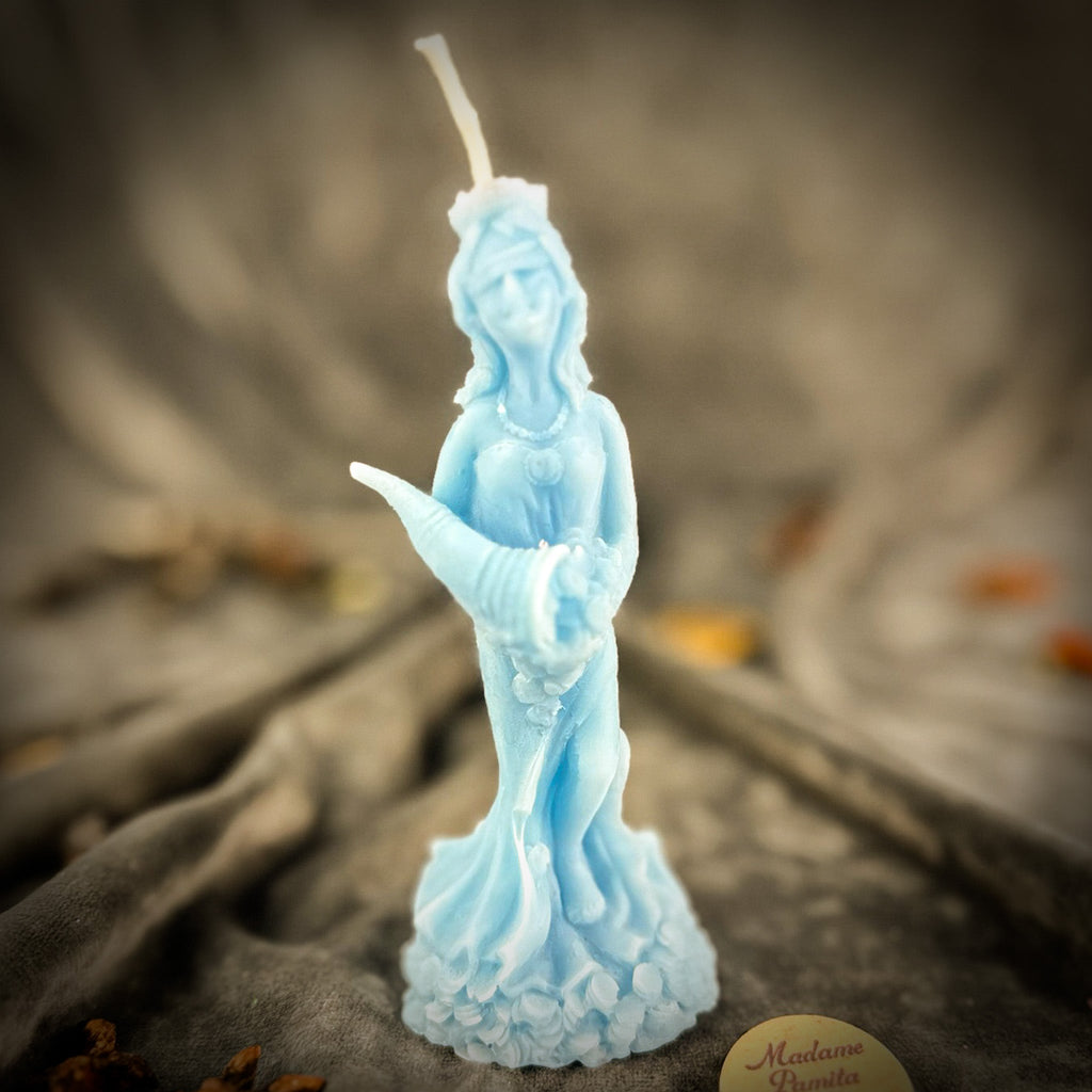 Fortuna Goddess of Luck Candle Spell Kit - Fortune & Prosperity Magic by Parlour of Wonders