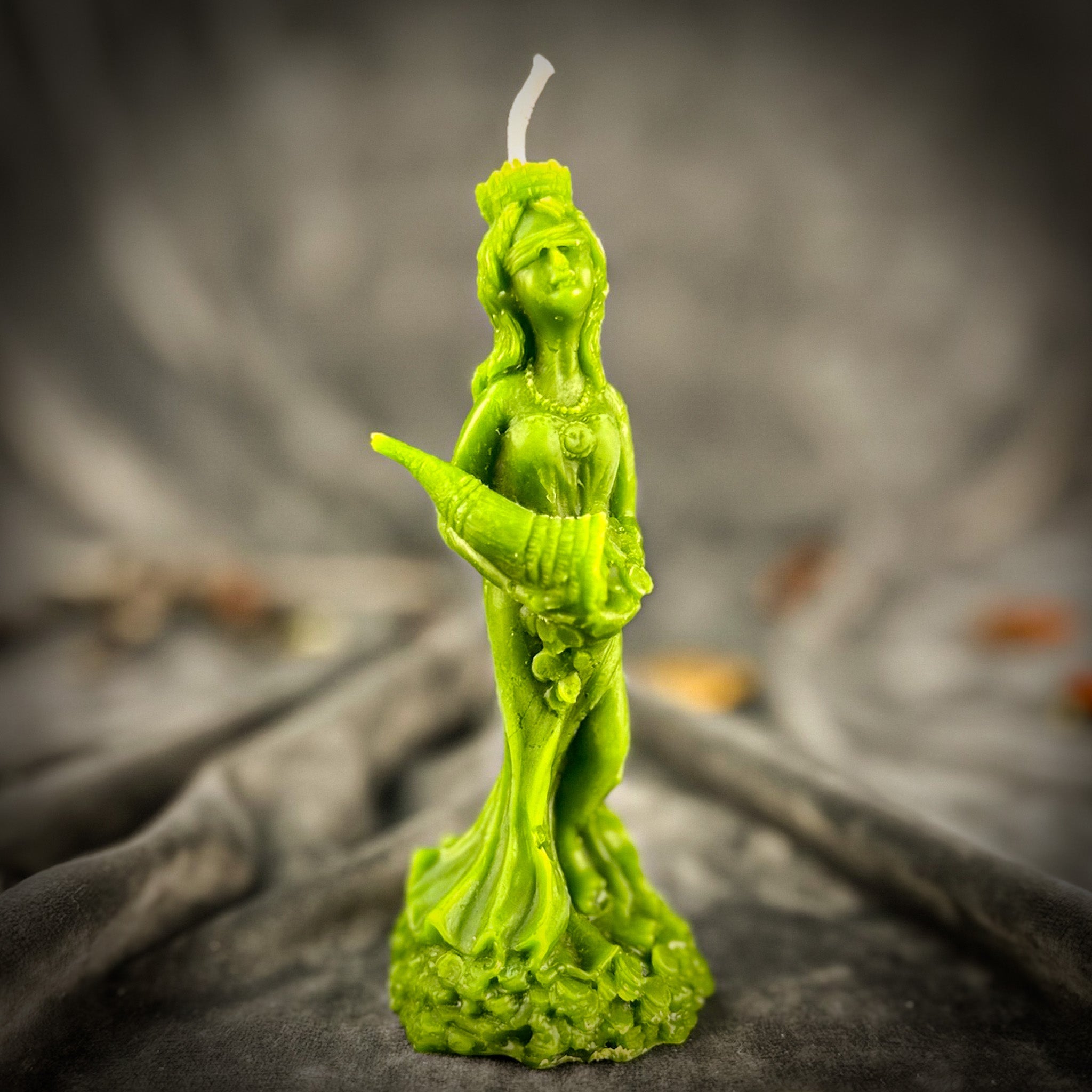 Fortuna Goddess of Luck Candle Spell Kit - Fortune & Prosperity Magic by Parlour of Wonders