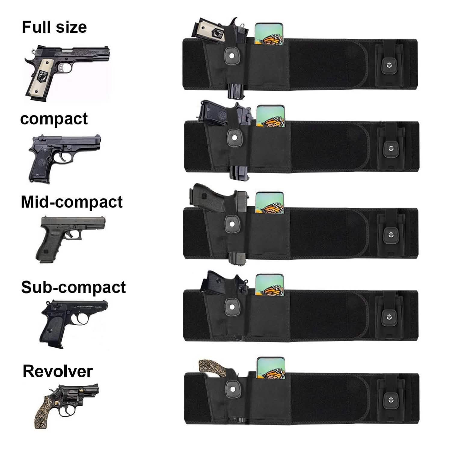 Belly Band Gun Holster by DailySale
