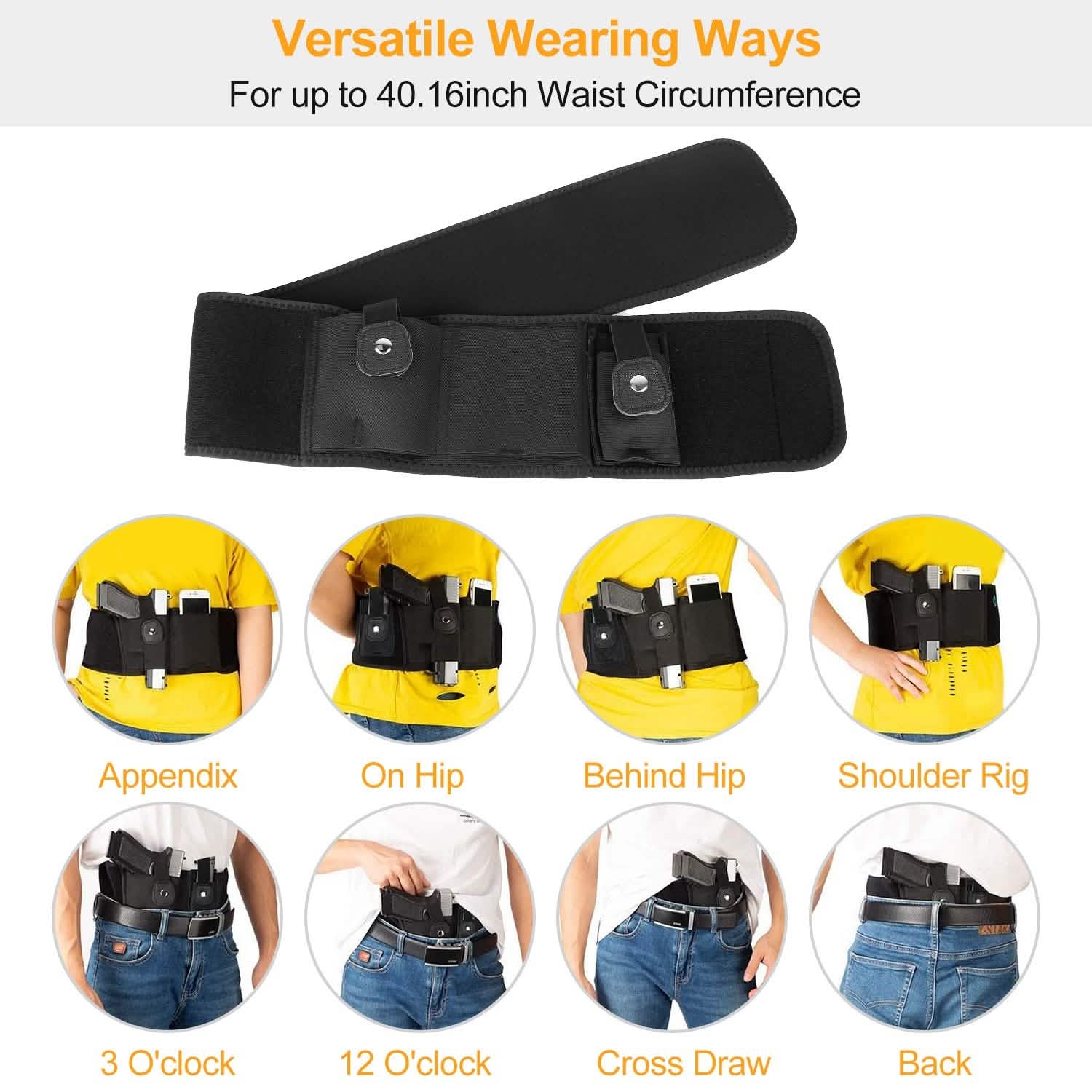 Belly Band Gun Holster by DailySale