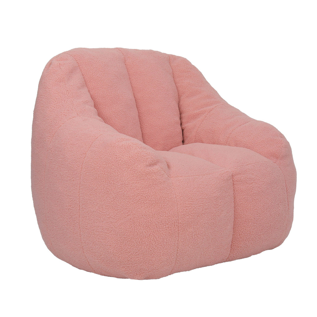 Comfy Bean Bag Chair With Memory Foam Filler, Tufted Soft by Unique Piece Furniture
