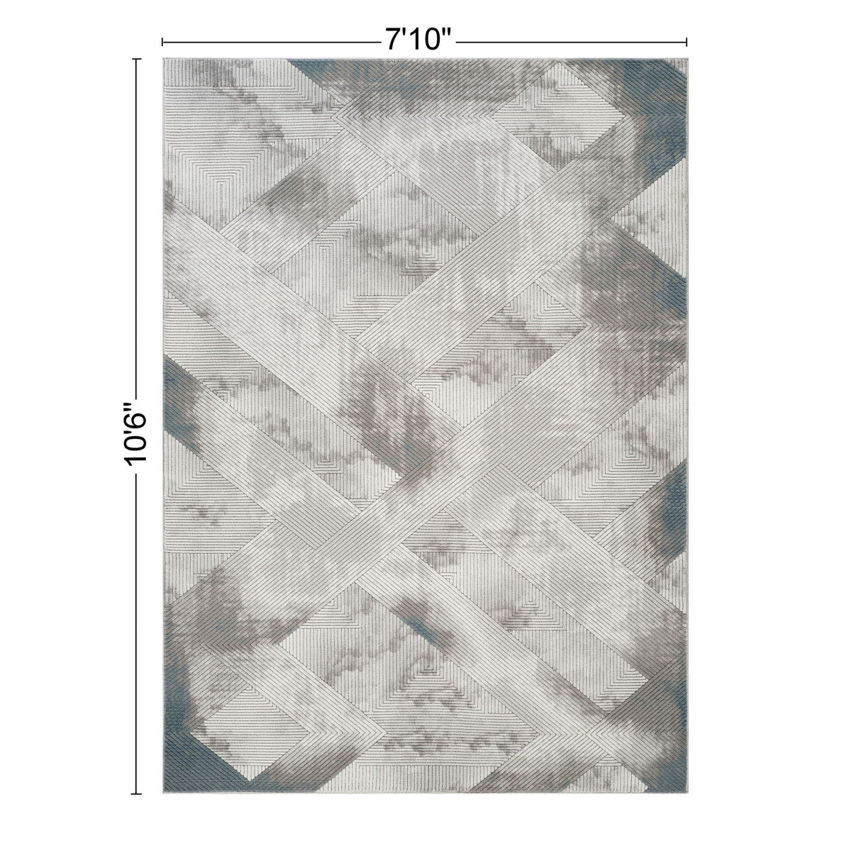 Geometrix - Contemporary Rug With 3D Effect by Unique Piece Furniture