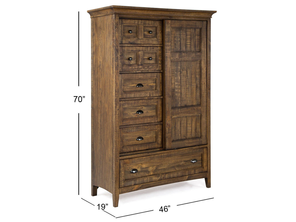 Bay Creek - Door Chest - Toasted Nutmeg by Unique Piece Furniture