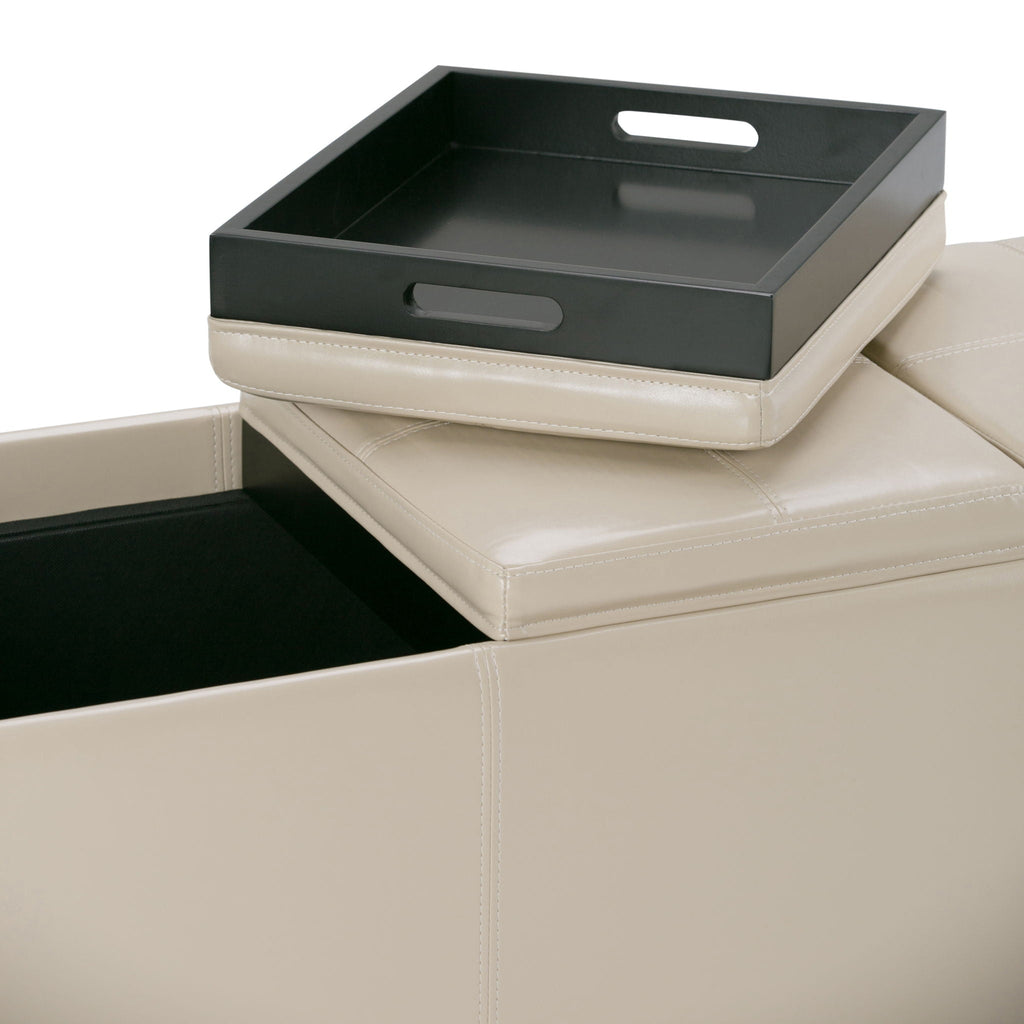 Avalon - Upholstered Storage Ottoman by Unique Piece Furniture