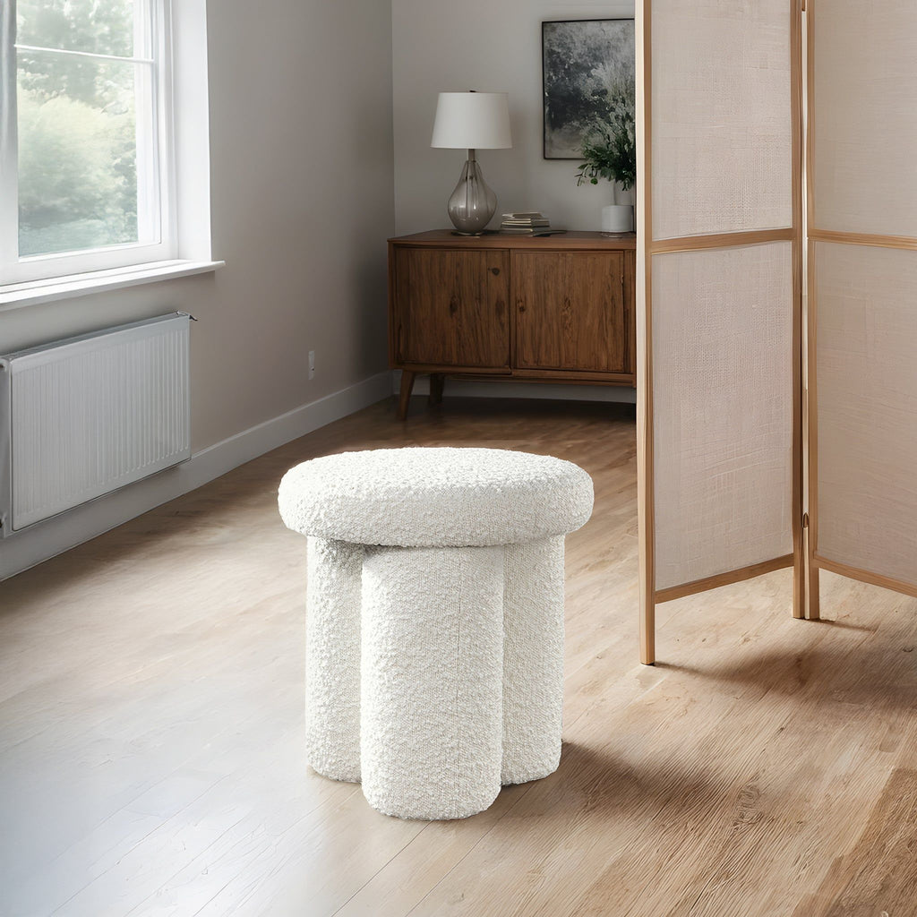 Wesley - Stool - Ivory by Unique Piece Furniture