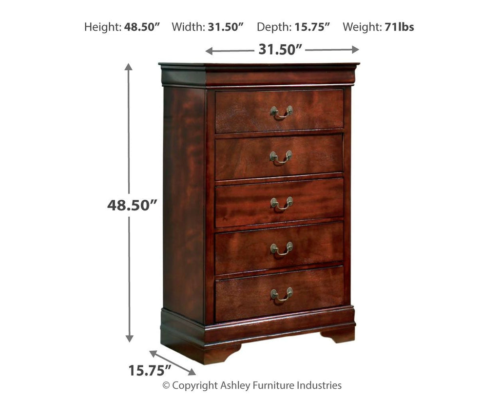 Alisdair - Chest - Reddish Brown by Unique Piece Furniture