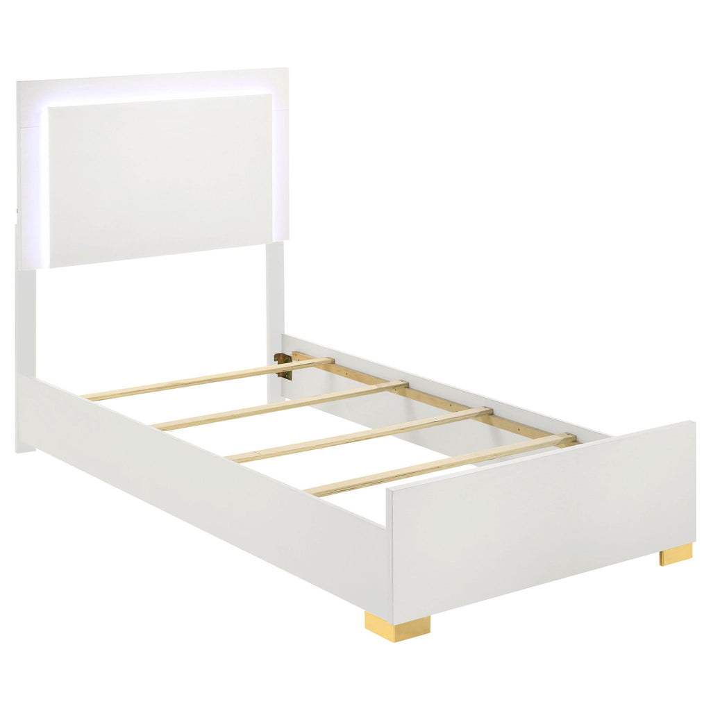 Marceline 4-piece Twin Bedroom Set White by Unique Piece Furniture
