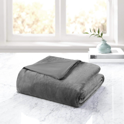Bibb Home Weighted Blanket with Reversible Removable Cover by DailySale