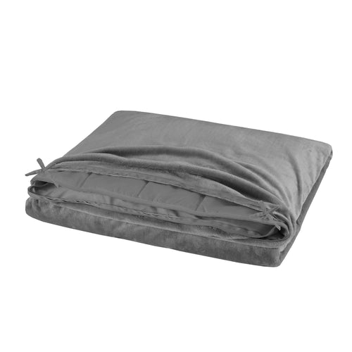 Bibb Home Weighted Blanket with Reversible Removable Cover by DailySale